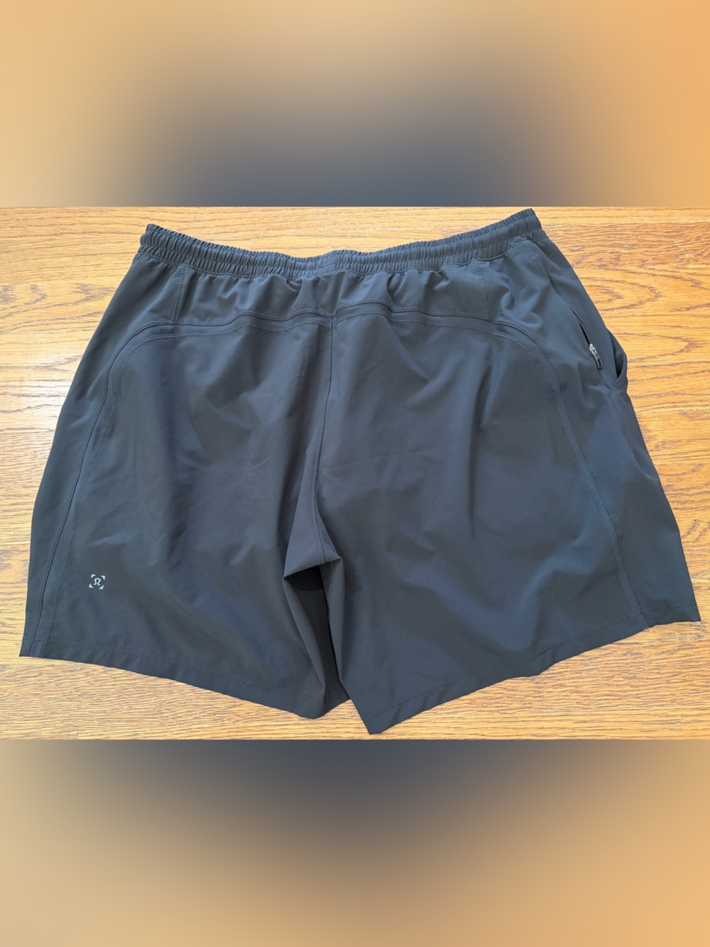 Lululemon Mens Pace Breaker 7 Inch Shorts Black XXL Lined Running Gym Training